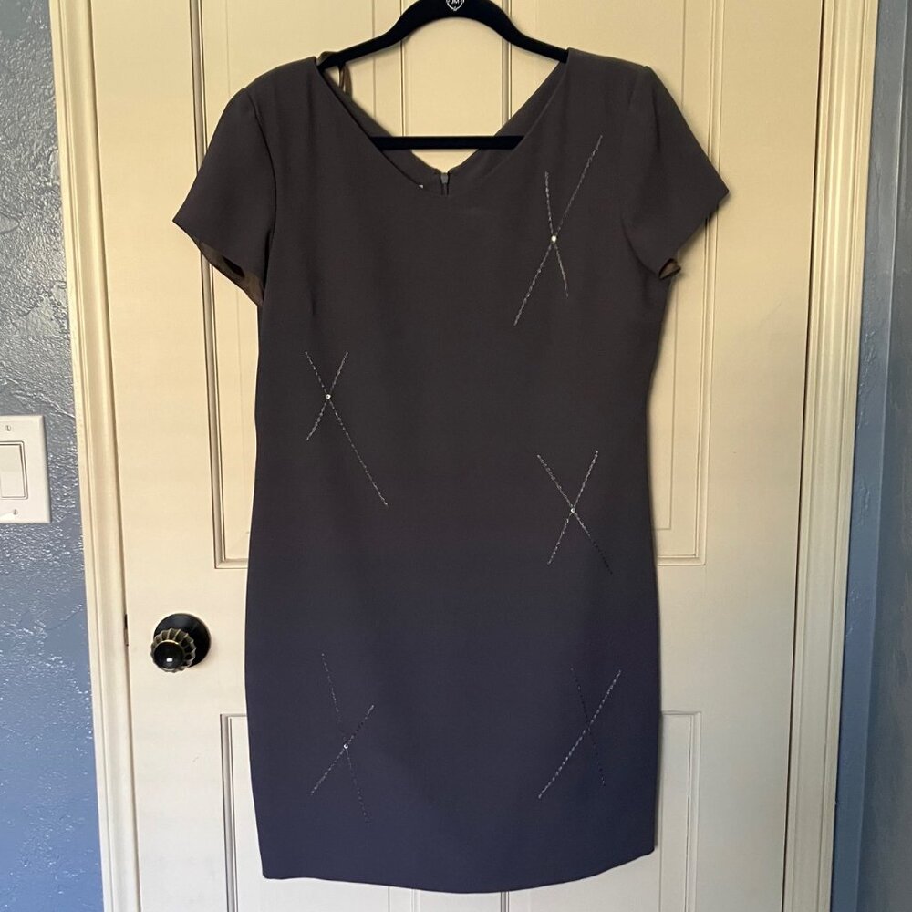 Warren Petites Short Sleeved Dress